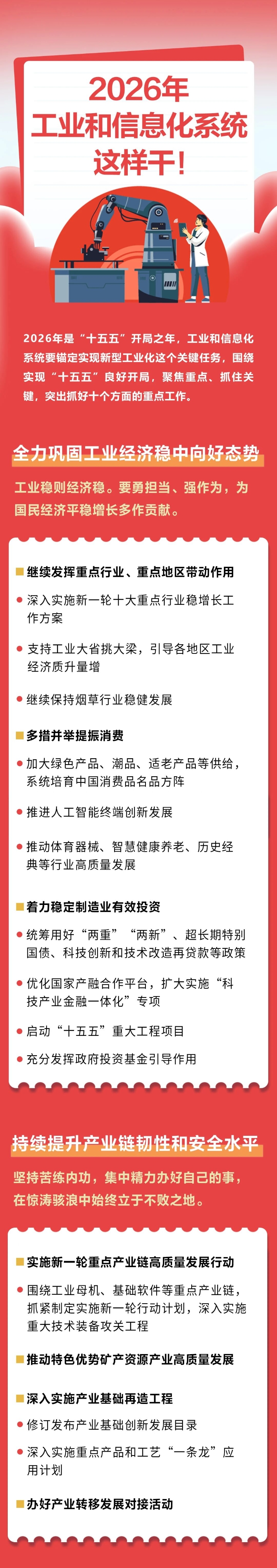 2026年工信系统这样干