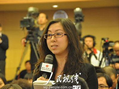 中国经济网记者提问