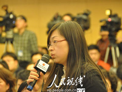 科学时报记者提问