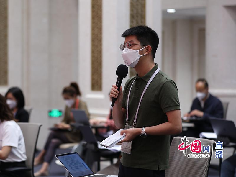 科技日报记者提问