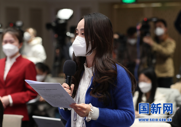 中国日报记者提问
